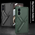 Armor Stand Case with Glass for Samsung Galaxy Z Fold 8 / 7 / 6
